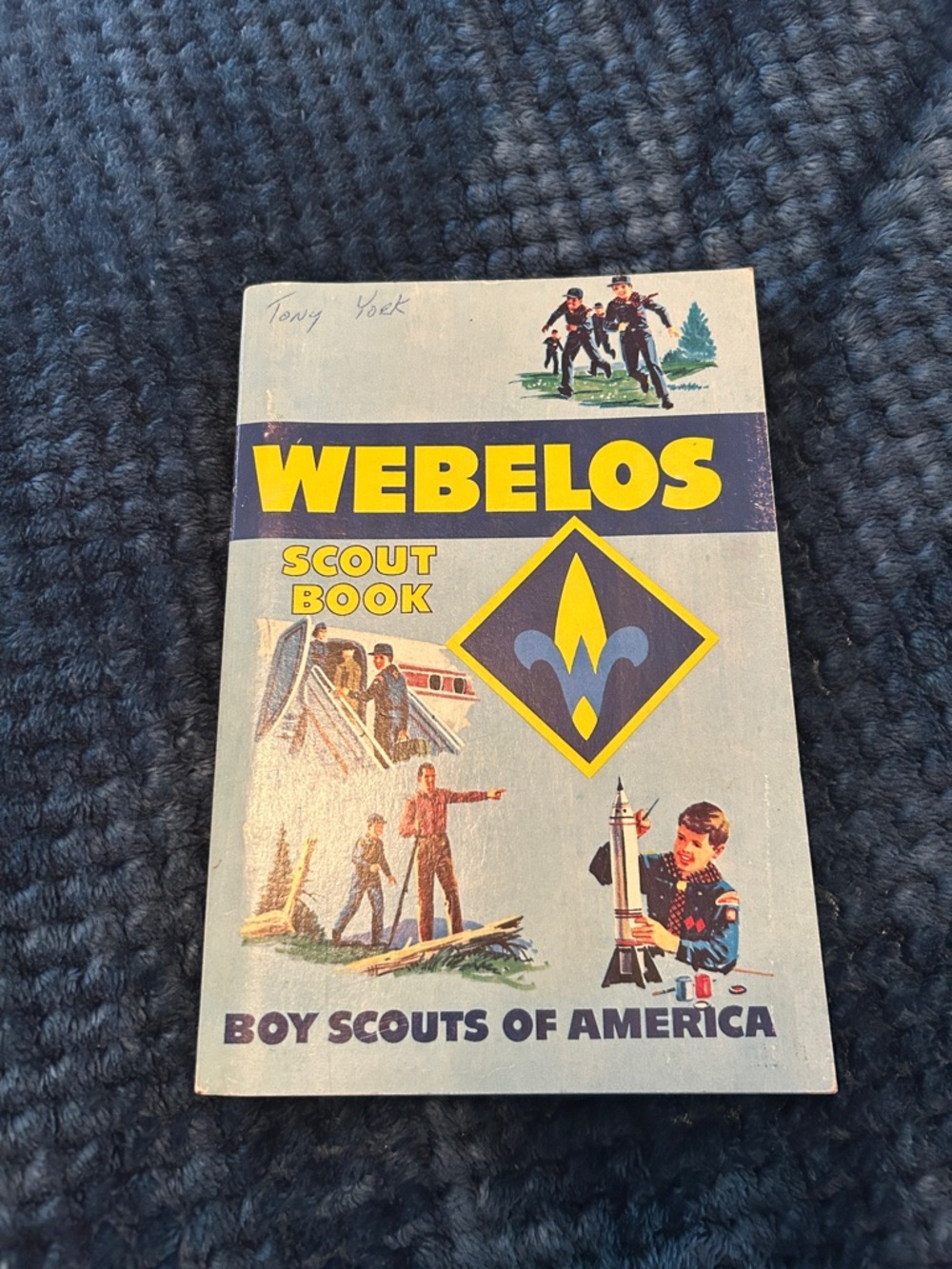 Webelos Scout Book - Boy Scouts of America - Vintage
